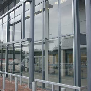 Building glass for Shopfronts