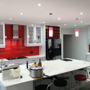 Glass splashbacks